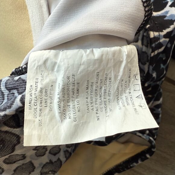 Miraclesuit Leopard Print One-Piece Swimsuit With Padded Cups Approximate L/XL - Picture 6 of 11